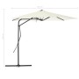 Sombrilla de jardín con palo de acero 300 cm arena de vidaXL, Sombrillas - Ref: Foro24-44886, Precio: 138,87 €, Descuento: %