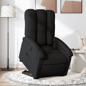Sillón eléctrico reclinable elevable de tela negro de , Sillones - Ref: Foro24-3204118, Precio: 297,27 €, Descuento: %