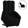 Elektrischer verstellbarer Aufstehsessel aus schwarzem Stoff. von , Sessel - Ref: Foro24-3204118, Preis: 322,14 €, Rabatt: %