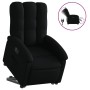 Sillón eléctrico reclinable elevable de tela negro de , Sillones - Ref: Foro24-3204118, Precio: 297,27 €, Descuento: %