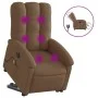 Sillón de masaje eléctrico reclinable elevable tela marrón de , Sillones - Ref: Foro24-3204132, Precio: 357,71 €, Descuento: %