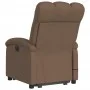 Sillón de masaje eléctrico reclinable elevable tela marrón de , Sillones - Ref: Foro24-3204132, Precio: 357,71 €, Descuento: %