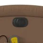 Elektrischer, verstellbarer, wiederverstellbarer Massagesessel aus braunem Stoff. von , Sessel - Ref: Foro24-3204132, Preis: ...