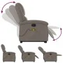 Sillón de masaje eléctrico reclinable elevable tela taupé de , Sillones - Ref: Foro24-3204208, Precio: 342,54 €, Descuento: %