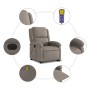 Sillón de masaje eléctrico reclinable elevable tela taupé de , Sillones - Ref: Foro24-3204208, Precio: 319,94 €, Descuento: %