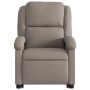 Sillón de masaje eléctrico reclinable elevable tela taupé de , Sillones - Ref: Foro24-3204208, Precio: 319,94 €, Descuento: %