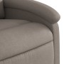 Sillón de masaje eléctrico reclinable elevable tela taupé de , Sillones - Ref: Foro24-3204208, Precio: 319,94 €, Descuento: %