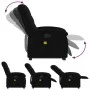 Elektrischer, verstellbarer, wiederaufladbarer Massagesessel aus schwarzem Stoff. von , Sessel - Ref: Foro24-3204130, Preis: ...