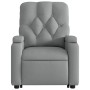Sillón de masaje eléctrico reclinable elevable tela gris claro de , Sillones - Ref: Foro24-3204746, Precio: 359,83 €, Descuen...