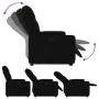 Sillón reclinable elevable tela negro de , Sillones - Ref: Foro24-3204712, Precio: 275,28 €, Descuento: %