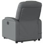 Sillón de masaje elevable eléctrico cuero sintético gris de , Sillones - Ref: Foro24-3204454, Precio: 346,23 €, Descuento: %