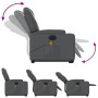 Sillón de masaje elevable eléctrico cuero sintético gris de , Sillones - Ref: Foro24-3204454, Precio: 346,23 €, Descuento: %