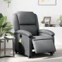 Sillón de masaje reclinable eléctrico cuero sintético gris de , Sillones - Ref: Foro24-3204222, Precio: 255,81 €, Descuento: %