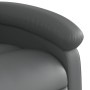 Sillón de masaje reclinable eléctrico cuero sintético gris de , Sillones - Ref: Foro24-3204222, Precio: 248,50 €, Descuento: %