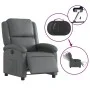 Elektrischer Relaxsessel aus grauem Kunstleder von , Sessel - Ref: Foro24-3204215, Preis: 261,98 €, Rabatt: %