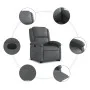 Sillón reclinable elevable eléctrico de cuero sintético gris de , Sillones - Ref: Foro24-3204243, Precio: 344,10 €, Descuento: %