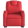 Sillón elevable eléctrico cuero artificial rojo de , Sillones - Ref: Foro24-3204449, Precio: 341,28 €, Descuento: %