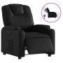 Sillón reclinable eléctrico de cuero sintético negro de , Sillones - Ref: Foro24-3204416, Precio: 282,01 €, Descuento: %