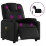 Elektrischer verstellbarer Massagestuhl aus schwarzem Kunstleder. von , Sessel - Ref: Foro24-3204423, Preis: 269,78 €, Rabatt: %