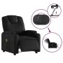 Sillón de masaje reclinable eléctrico cuero sintético negro de , Sillones - Ref: Foro24-3204423, Precio: 269,78 €, Descuento: %