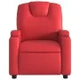 Sillón reclinable eléctrico de cuero sintético rojo de , Sillones - Ref: Foro24-3204421, Precio: 290,86 €, Descuento: %