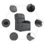 Sillón reclinable elevable cuero artificial gris de , Sillones - Ref: Foro24-3204229, Precio: 296,73 €, Descuento: %