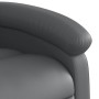 Sillón reclinable elevable cuero artificial gris de , Sillones - Ref: Foro24-3204229, Precio: 275,58 €, Descuento: %
