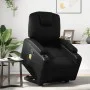 Sillón reclinable de masaje de pie cuero artificial negro by , Armchairs - Ref: Foro24-3204437, Price: 302,95 €, Discount: %