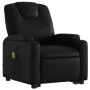 Sillón reclinable de masaje de pie cuero artificial negro by , Armchairs - Ref: Foro24-3204437, Price: 302,95 €, Discount: %