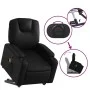 Sillón reclinable de masaje de pie cuero artificial negro by , Armchairs - Ref: Foro24-3204437, Price: 302,95 €, Discount: %