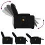 Sillón reclinable de masaje de pie cuero artificial negro by , Armchairs - Ref: Foro24-3204437, Price: 302,95 €, Discount: %