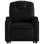 Sillón reclinable de masaje de pie cuero artificial negro by , Armchairs - Ref: Foro24-3204437, Price: 302,95 €, Discount: %