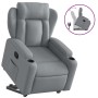 Sillón reclinable elevable de tela gris claro de , Sillones - Ref: Foro24-3204482, Precio: 306,14 €, Descuento: %