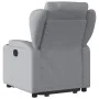 Sillón reclinable elevable de tela gris claro de , Sillones - Ref: Foro24-3204482, Precio: 345,37 €, Descuento: %