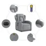 Sillón de masaje eléctrico reclinable elevable tela gris claro de , Sillones - Ref: Foro24-3204518, Precio: 387,14 €, Descuen...
