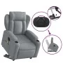 Sillón de masaje eléctrico reclinable elevable tela gris claro de , Sillones - Ref: Foro24-3204518, Precio: 387,14 €, Descuen...