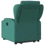 Sillón masaje eléctrico reclinable elevable tela verde oscuro by , Armchairs - Ref: Foro24-3204524, Price: 389,14 €, Discount: %