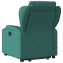 Sillón masaje eléctrico reclinable elevable tela verde oscuro de , Sillones - Ref: Foro24-3204524, Precio: 362,02 €, Descuent...