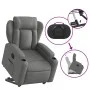 Sillón eléctrico reclinable elevable de tela gris oscuro de , Sillones - Ref: Foro24-3204507, Precio: 376,36 €, Descuento: %