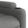 Elektrischer verstellbarer Aufstehsessel aus dunkelgrauem Stoff. von , Sessel - Ref: Foro24-3204507, Preis: 376,36 €, Rabatt: %