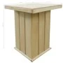 Mesa de bar de madera de pino impregnada 75x75x110 cm de vidaXL, Mesas de jardín - Ref: Foro24-44910, Precio: 147,33 €, Descu...