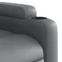Sillón reclinable elevable cuero artificial gris de , Sillones - Ref: Foro24-3204547, Precio: 284,34 €, Descuento: %