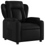 Sillón reclinable eléctrico de cuero sintético negro de , Sillones - Ref: Foro24-3204530, Precio: 265,47 €, Descuento: %