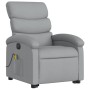 Sillón de masaje eléctrico reclinable elevable tela gris claro de , Sillones - Ref: Foro24-3204014, Precio: 317,54 €, Descuen...