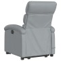 Sillón de masaje eléctrico reclinable elevable tela gris claro de , Sillones - Ref: Foro24-3204014, Precio: 317,54 €, Descuen...