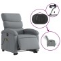 Sillón de masaje eléctrico reclinable elevable tela gris claro de , Sillones - Ref: Foro24-3204014, Precio: 317,54 €, Descuen...