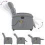 Sillón de masaje eléctrico reclinable elevable tela gris claro de , Sillones - Ref: Foro24-3204014, Precio: 317,54 €, Descuen...