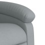 Sillón de masaje eléctrico reclinable elevable tela gris claro de , Sillones - Ref: Foro24-3204014, Precio: 317,54 €, Descuen...