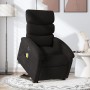 Sillón de masaje eléctrico reclinable elevable tela negro de , Sillones - Ref: Foro24-3204016, Precio: 316,62 €, Descuento: %