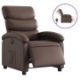 Sillón reclinable eléctrico de cuero sintético marrón de , Sillones - Ref: Foro24-3204028, Precio: 268,83 €, Descuento: %